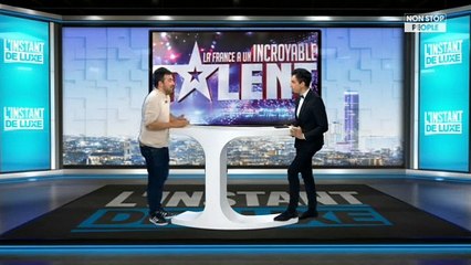 L'Instant de Luxe –  Alex Goude donne son avis sur l'animation de David Ginola "Je suis honnête, je n'aime pas"