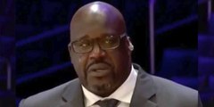 El discurso de un Shaquille O'Neal totalmente roto recordando a Kobe Bryant