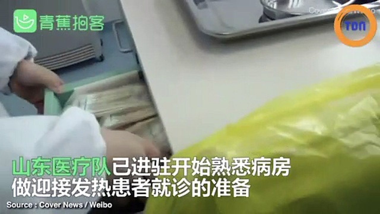 En Chine, l’un des hôpitaux d’urgence pour les patients atteints du coronavirus ouvre déjà ses portes