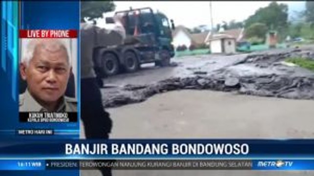 Banjir Bandang Bondowoso, 200 Rumah di Desa Sempol Tertutup Lumpur