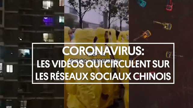 Coronavirus : les vidéos qui circulent sur les réseaux sociaux chinois