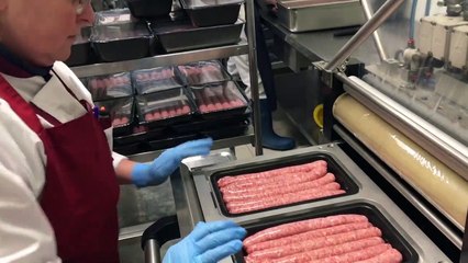 Visite des atelier de la charcuterie-boucherie le Marvillois à Montmédy
