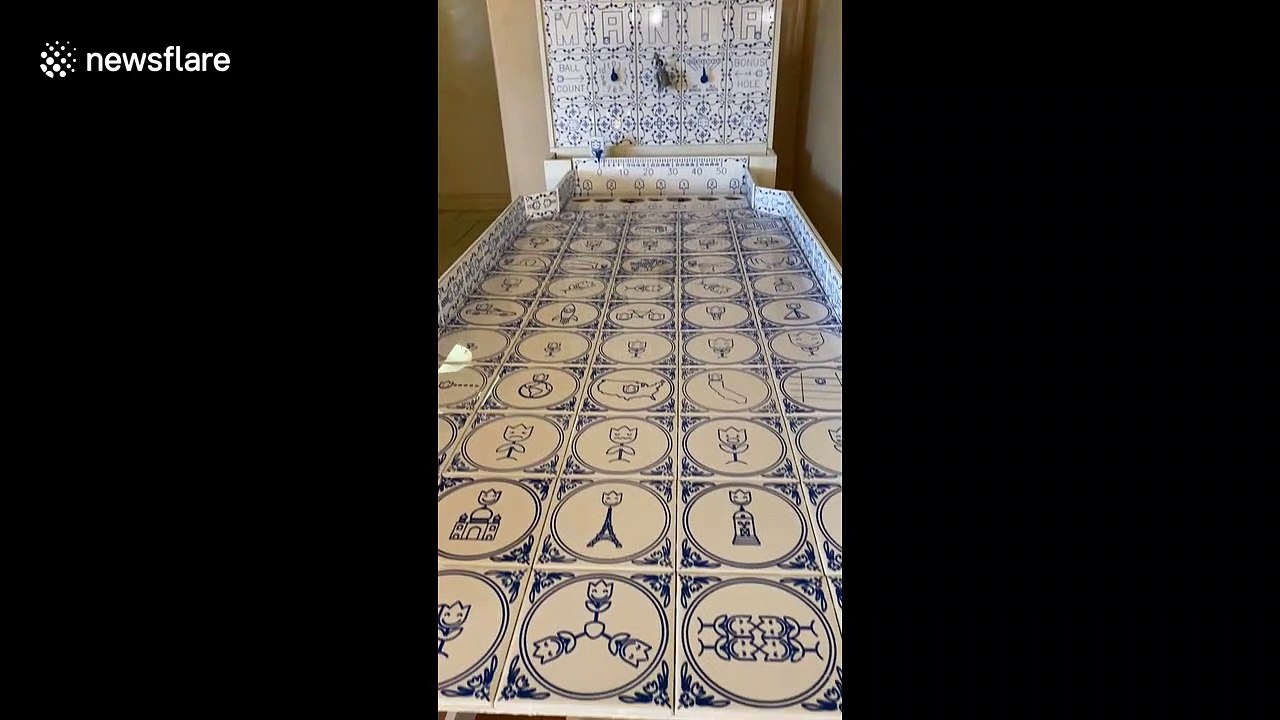 'Tulip Mania': Amateur arcade artist creates unique floral inspired game with 114 tiles