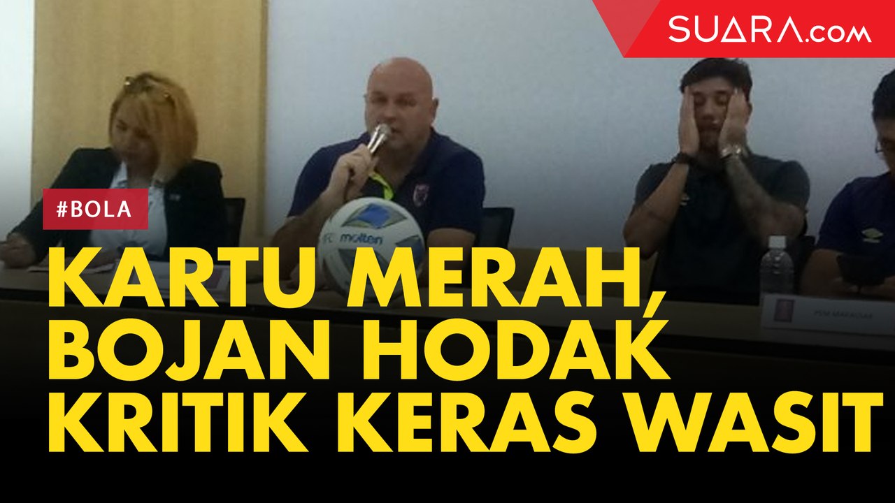 Dua Kartu Merah Warnai Laga PSM Vs Lalenok, Bojan Hodak Kritik Keras Wasit