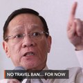 Even with coronavirus scare, no mainland Chinese travel ban for now – Duque