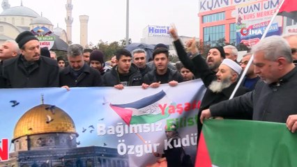 Malatya'da “Kudüs Müslümanların onurudur” eylemi düzenlendi