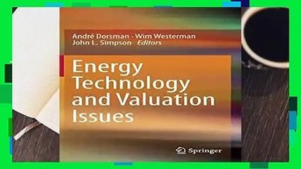 Full E-book  Energy Technology and Valuation Issues  For Online
