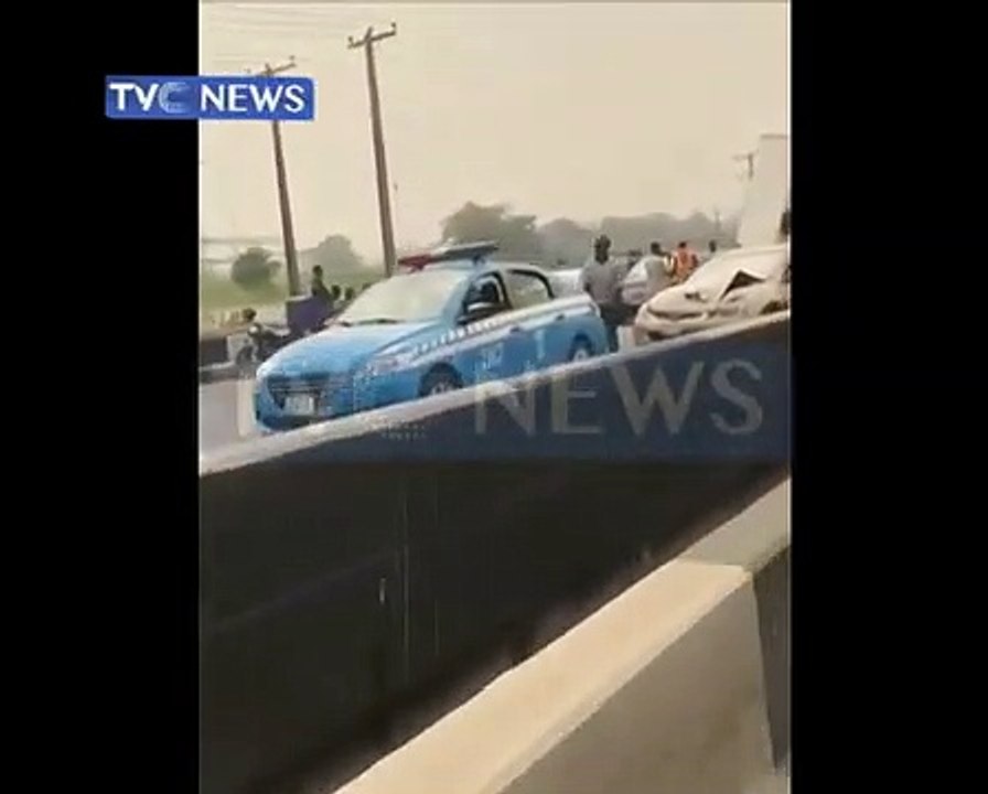 Multiple accidents along Dolphin Estate area in Lagos