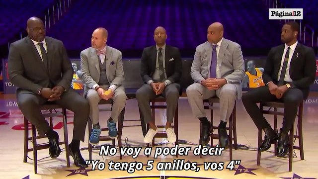 Shaquille O'Neal recuerda a Kobe Bryant