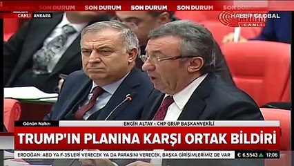 TBMM'den ortak Kudüs bildirisi!