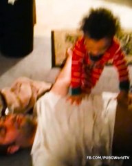 Funniest Daddy Attacks Baby's Belly