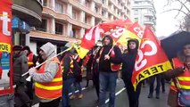 ANNECY | 350 personnes dans la rue contre la réforme des retraites (29/01/2020)