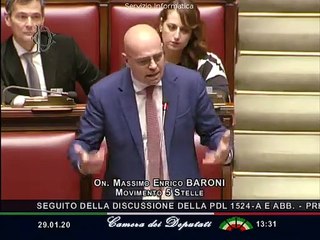 Massimo Baroni - Esame norme per il contrasto al bullismo (29.01.20)