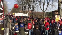More protests in Toulouse as pension reform strikes continue