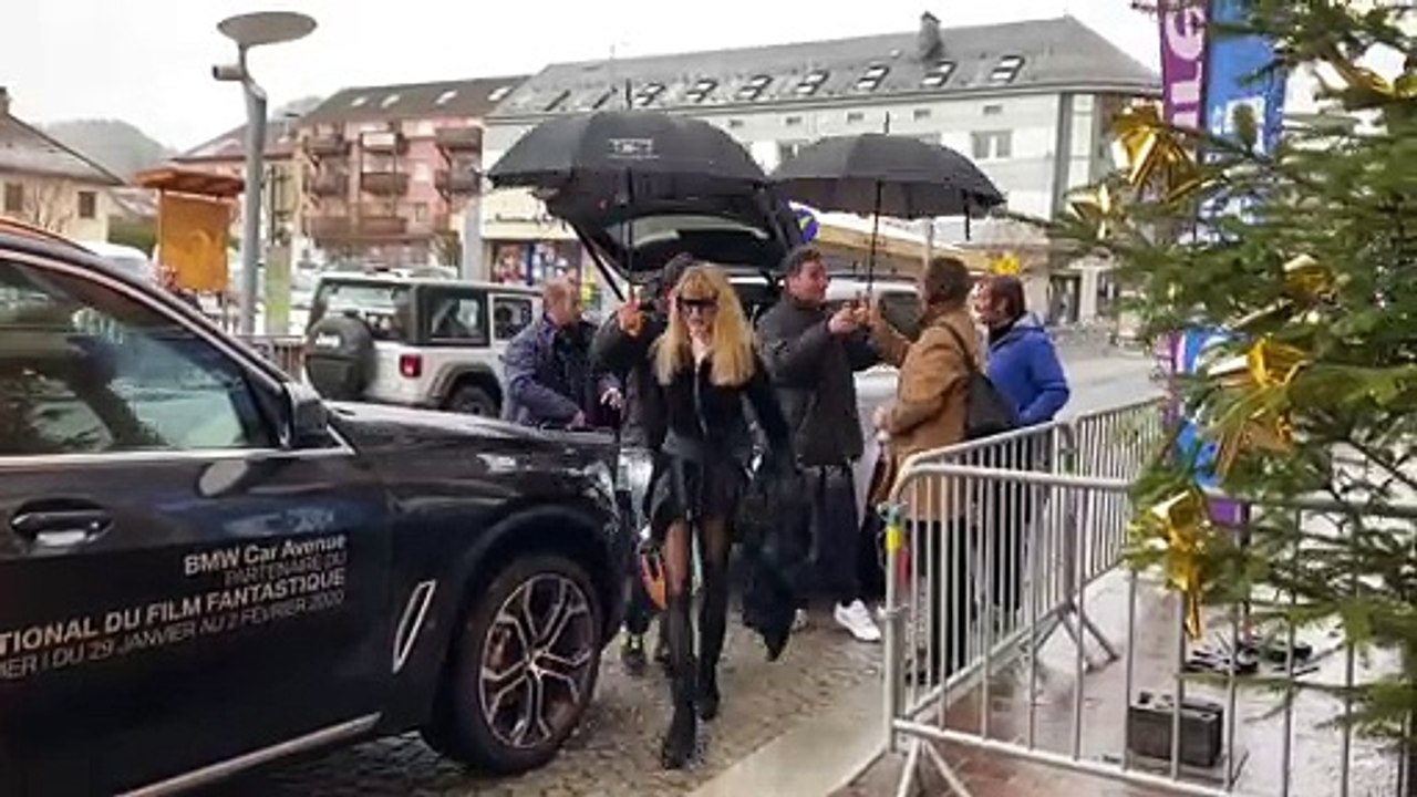 Le jury du festival de Gérardmer arrive au Grand Hôtel