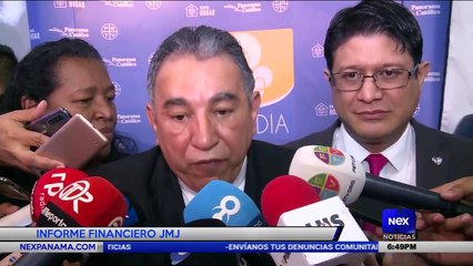 Informe financiero JMJ 2019  - Nex Noticias