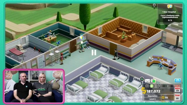 Two Point Hospital - Les développeurs sur la version console