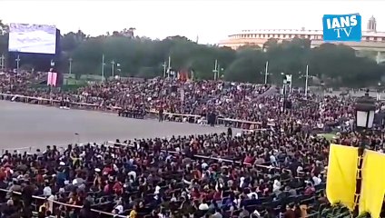 Foot-tapping music, traditional grandeur mark Beating Retreat ceremony