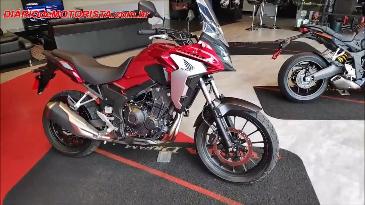 Apresentação Honda CB 500X 2020 - Cores e Detalhes
