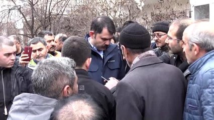 Bakanlar depremzedeleri bir an yalnız bırakmadı - Murat Kurum