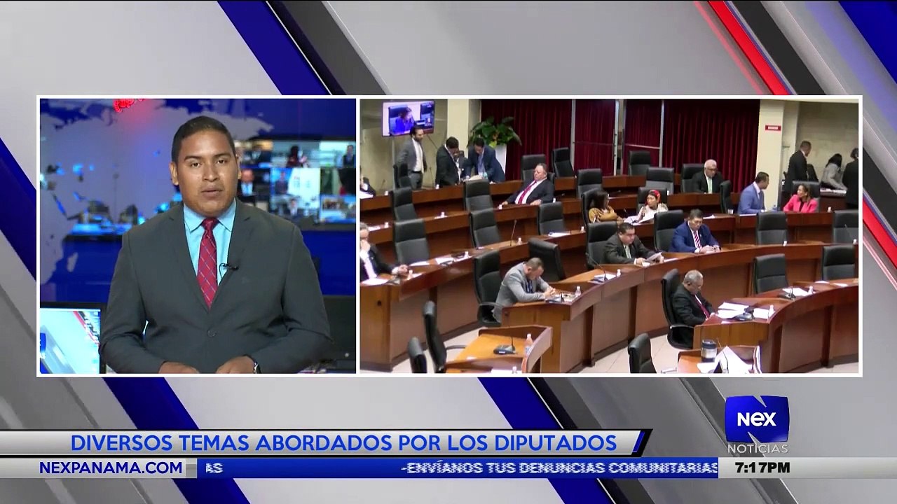 Diversos temas abordados por los diputados - Nex Noticias