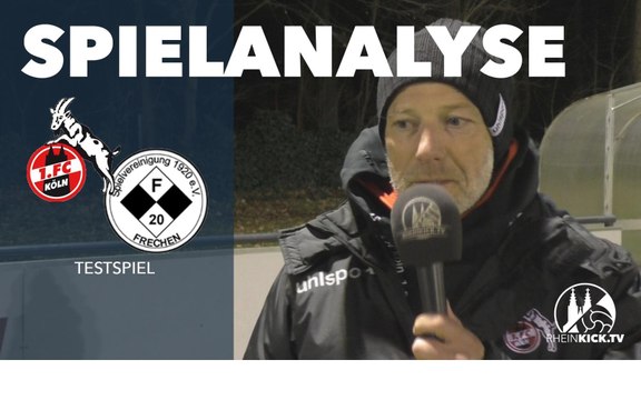 Spielanalyse | 1.FC Köln U21 - SPVG Frechen 1920 (Testspiel)