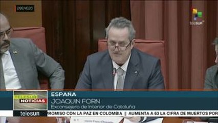 España: presos políticos fueron citados por la Cámara catalana