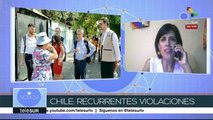 Ávila: hay una sistemática violación de DDHH en Chile