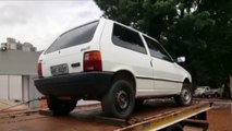 Fiat Uno que havia sido furtado é localizado no São Cristóvão