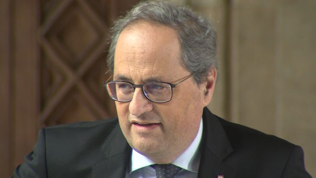 El Gobierno y los partidos han valorado el adelanto electoral en Cataluña