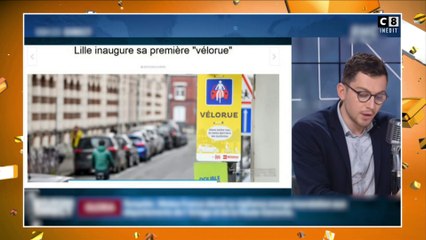 Lille : Une rue où les voitures ne peuvent pas doubler les cyclistes