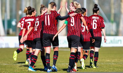 Il Milan dà spettacolo: 6-3 al Pink Bari