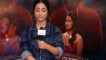 Beautiful Heena Khan looks so amezing while her movie promotion