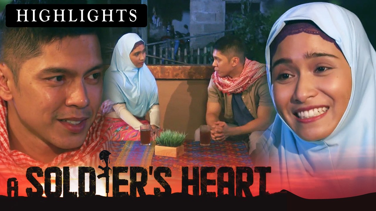 Abe and Aaliyah talk about their wedding | A Soldier's Heart