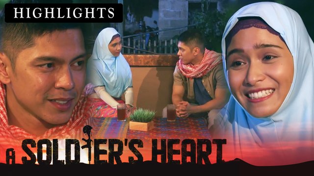 Abe and Aaliyah talk about their wedding | A Soldier's Heart