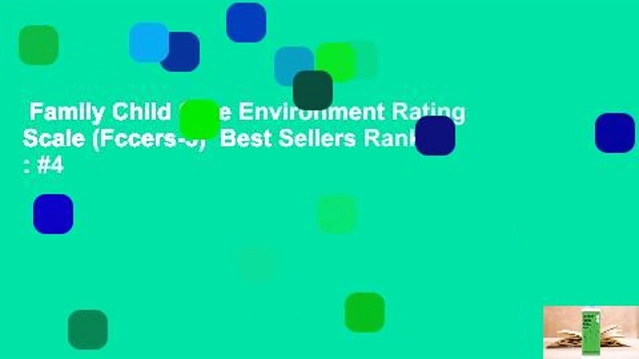 Family Child Care Environment Rating Scale (Fccers-3)  Best Sellers Rank : #4
