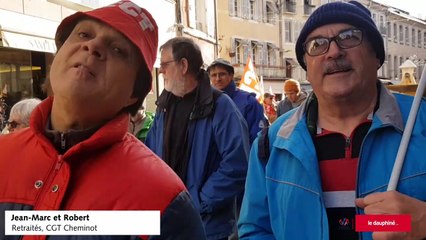 GAP Près de 300 personnes ont défilé contre le projet de réforme des retraites