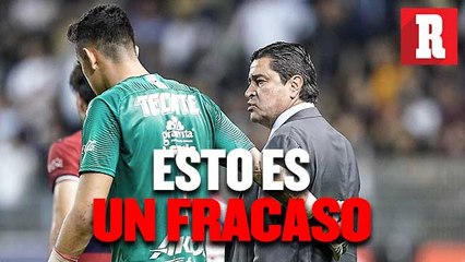 Raul Gudiño: “Sabemos que es un fracaso, tenemos que enfrentarlo y ponerle el pecho a las balas y darle a lo que viene"