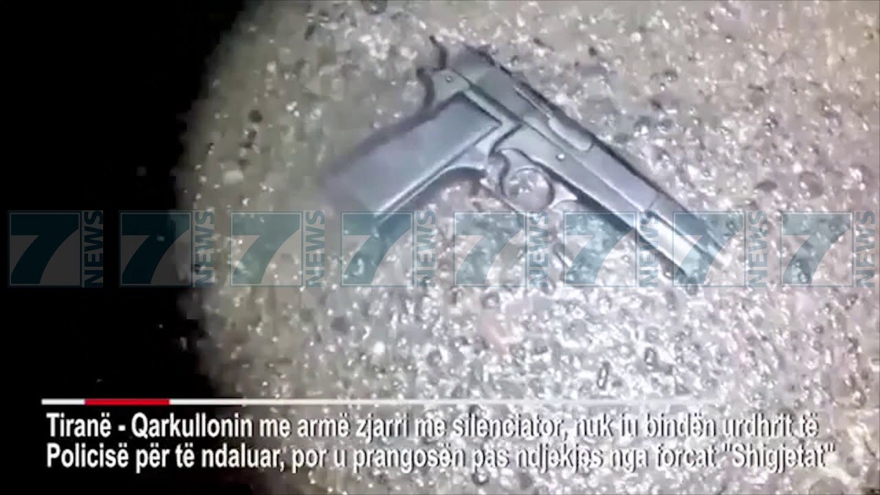 TIRANE, ARRESTOHEN DY TE RINJ, KISHIN ARME ME SILENCIATOR - News, Lajme - Kanali 7
