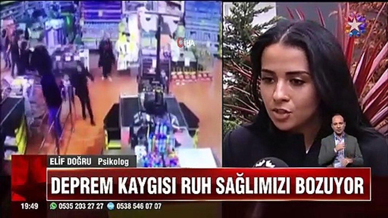 Arka arkaya gelen depremler psikolojimizi bozuyor