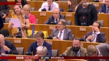 «Ce n’est qu’un au revoir»: le Parlement européen vote le Brexit