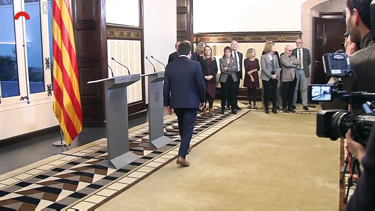 Torrent y Aragonès presentan proyecto de Presupuestos de la Generalitat