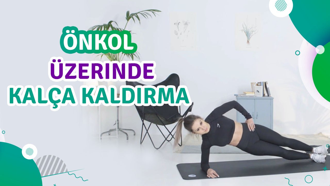 Önkol üzerinde kalça kaldırma - Sporcuyum