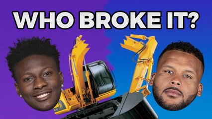 FanSided breaks an excavator with Marquise "Hollywood" Brown & Aaron Donald