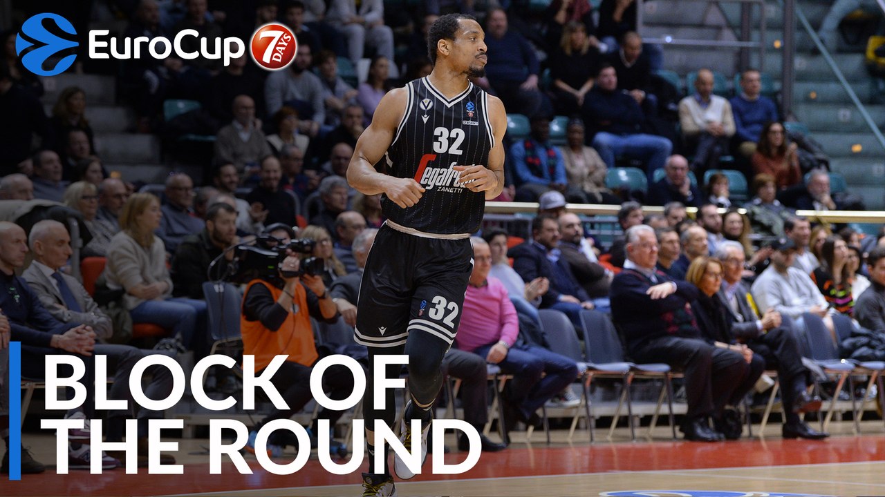 7DAYS EuroCup Block of the Round: Vince Hunter, Segafredo Virtus Bologna