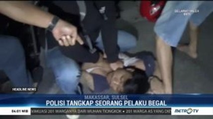 Polisi Berhasil Tangkap Pelaku Begal di Makassar