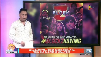 FIFIRAZZI: Julia Barretto, Joshua Garcia, nilinaw na 'okay sila' sa gitna ng viral video