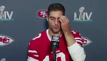 49ers QB Jimmy Garoppolo On How Super Bowl Differs From Ones With Patriots
