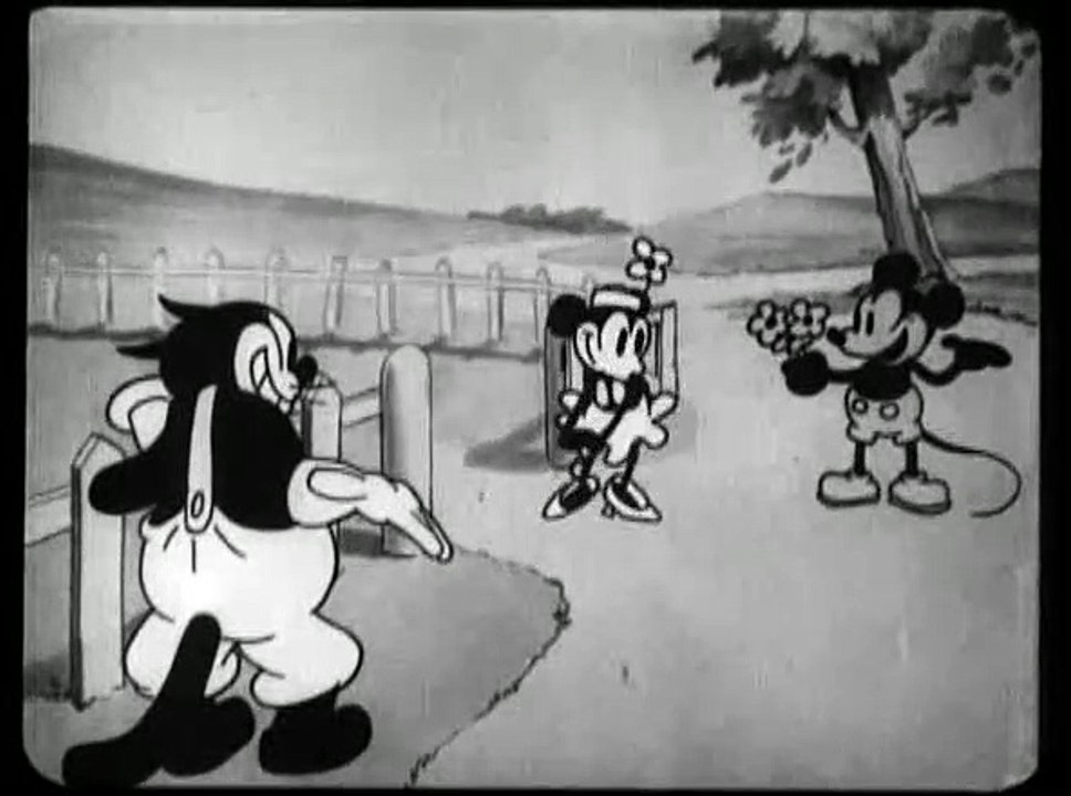 Mickey Mouse, Minnie Mouse - The Barn Dance  (1928)