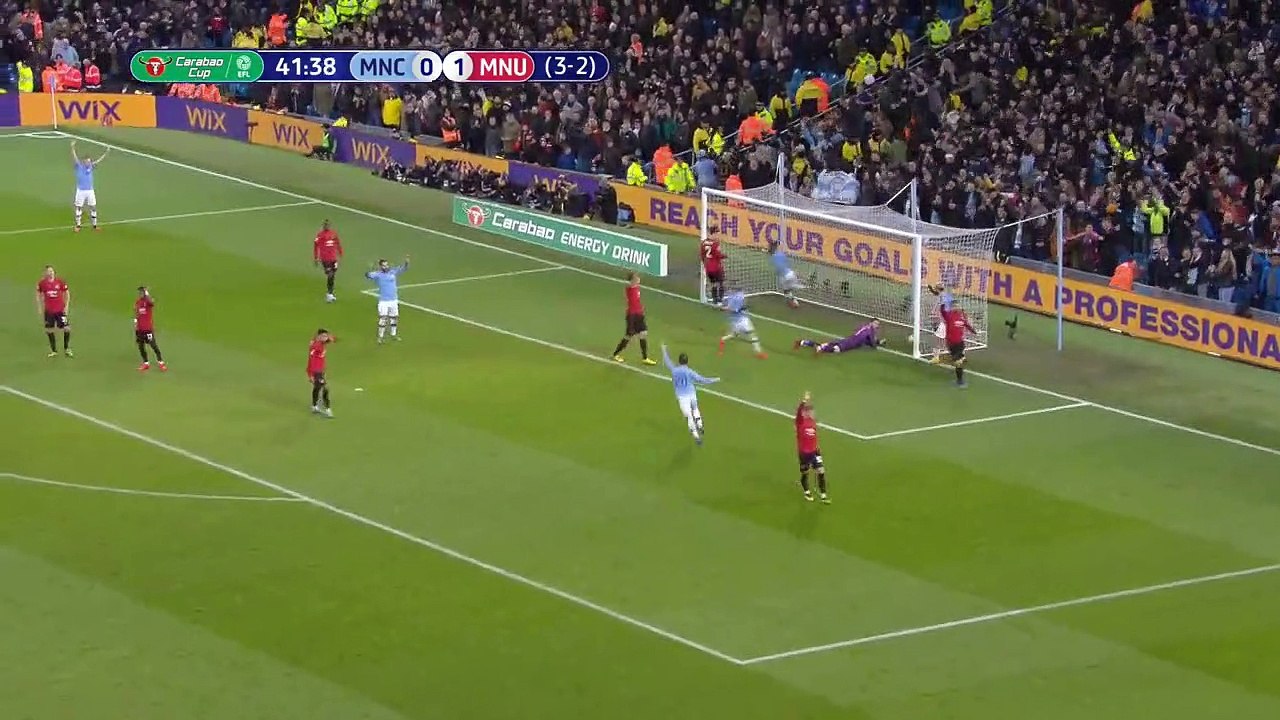 Manchester City vs Manchester United 0 - 1 | Goal & Highlights - Carabao Cup 2020